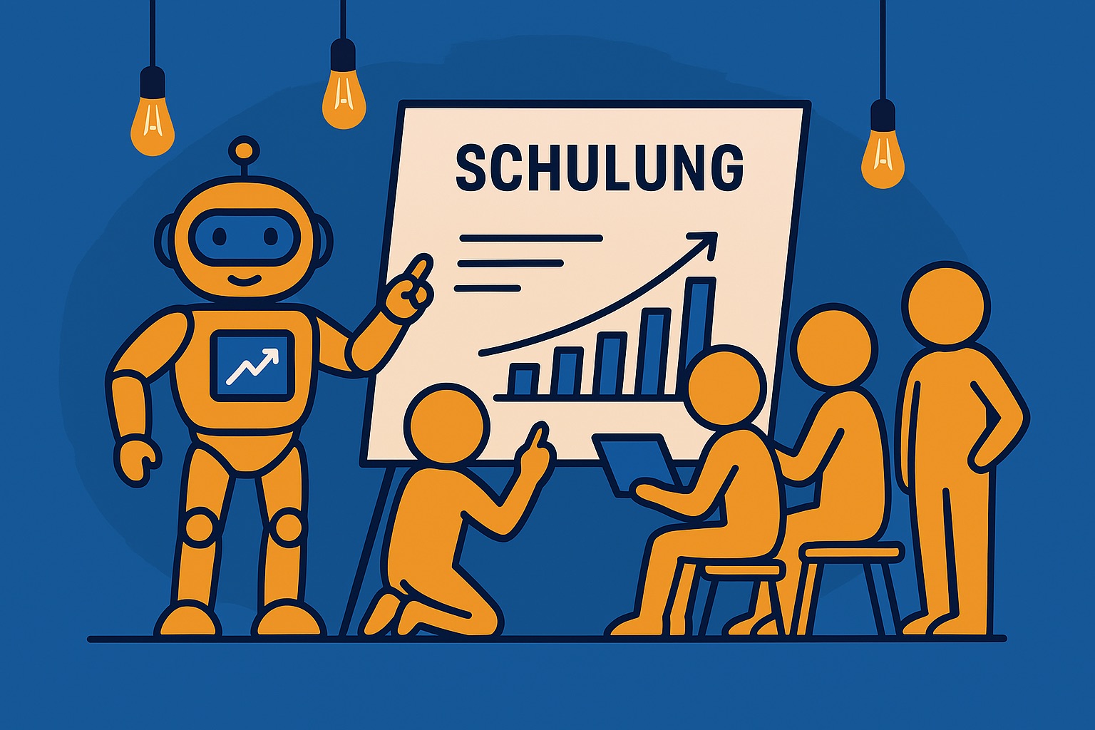 Praxisnahe Schulung von Mitarbeitenden zur Einführung digitaler Prozesse